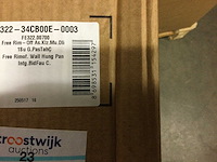Creavit - wandcloset randloos met bidetkraan. zonder zitting. - afbeelding 3 van  4