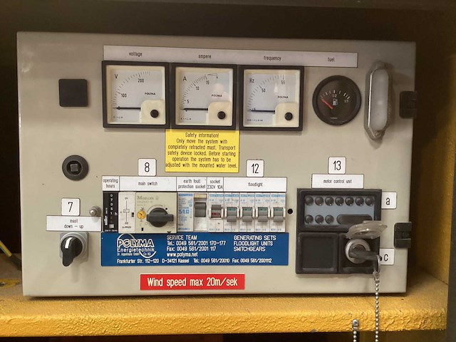 Creazzo vicenza eco 3-2s/4 stroomgenerator - afbeelding 5 van  8