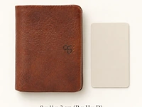Creditcard-etui dr amsterdam, brown - afbeelding 5 van  5