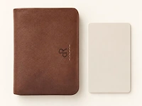 Creditcard-etui dr amsterdam, chestnut - afbeelding 5 van  5