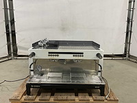 Creme - piston machine - professionele koffiemachine - afbeelding 3 van  7