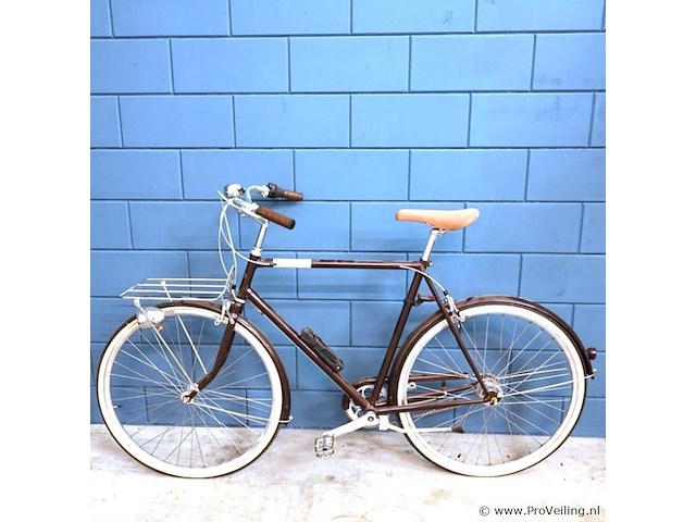 Creme cycles caferacer solo men dark brown - afbeelding 1 van  5