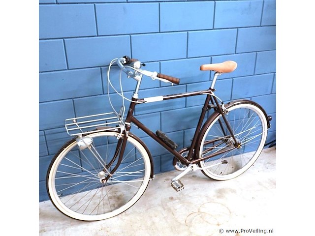 Creme cycles caferacer solo men dark brown - afbeelding 2 van  5