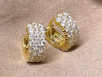 Creolen briljanten hoge kwaliteit - afbeelding 1 van  7