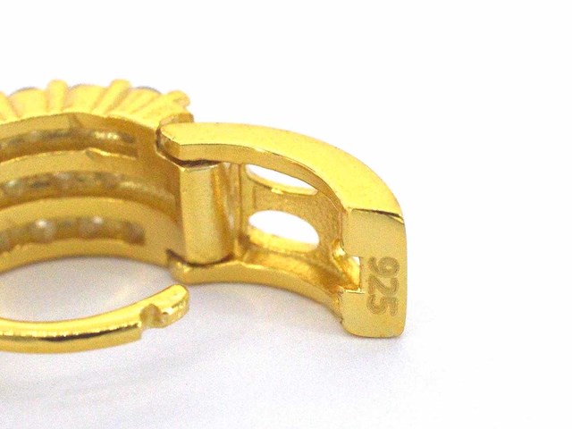 Creolen briljanten hoge kwaliteit - afbeelding 7 van  7