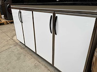 Crêpe toonbank met onderkast en marmeren werkblad - afbeelding 6 van  9