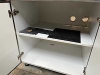 Crêpe toonbank met onderkast en marmeren werkblad - afbeelding 7 van  9