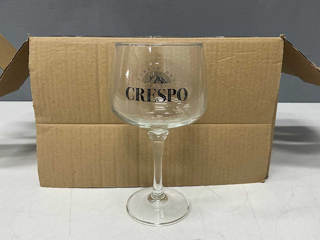 Crespo - london dry - gin - glas (12x) - afbeelding 1 van  8