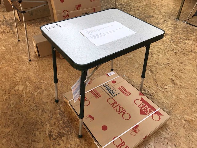 Crespo campingtafel (3x) - afbeelding 2 van  2