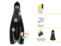 Cressi agua zwemvliezen voor het snorkelen - afbeelding 3 van  6