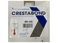 Crestabond m1-05 tweecomponenten structurele lijm 400ml - afbeelding 3 van  3