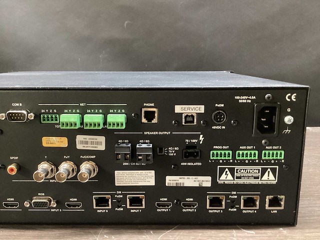 Crestron - dmps3-300-c-aec - versterker - afbeelding 6 van  7