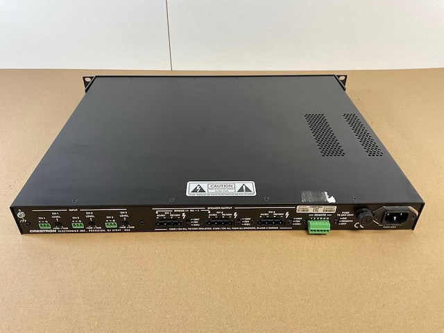Crestron (amp-3210t) 3x210w noise-reducer commercial power amplifier - afbeelding 6 van  8