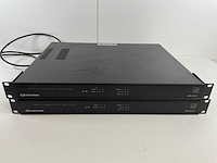 Crestron (amp-3210t) three-channel commercial power amplifiers (2x) - afbeelding 1 van  6