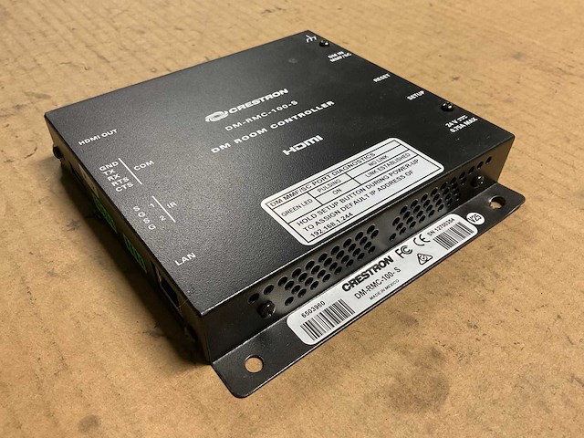 Crestron dm-rmc-100-s dm room controller (2x) - afbeelding 1 van  5
