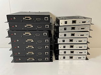 Crestron (dm-rmc-4kz-100-c/ dm-tx-201-c), digitalmedia 8g+ 4k60 4:4:4 hdr receivers & room controllers 100 / digitalmedia 8g+ transmitters 201 (14x) - afbeelding 5 van  12