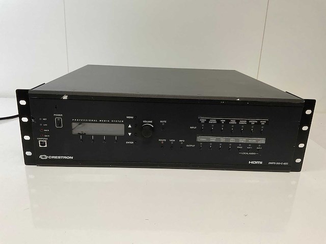 Crestron dmps-300-c-aec), professional presentation media system 300 w/acoustic echo cancellation - afbeelding 1 van  6