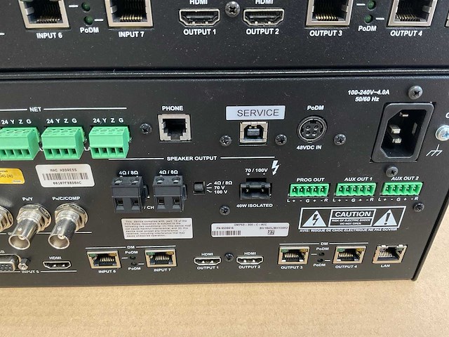 Crestron (dmps3-300-c-aec) 3-series digitalmedia audio conferencing interface professional presentation systems (2x) - afbeelding 7 van  7