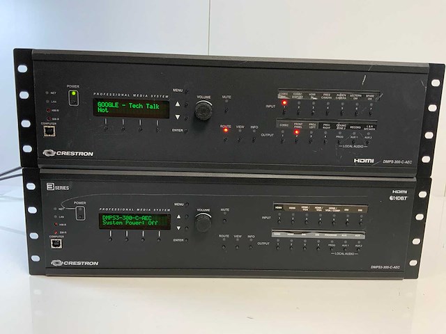 Crestron (dmps3-300-c-aec) 3-series digitalmedia presentation systems 300 w/audio conferencing interface (2x) - afbeelding 1 van  6