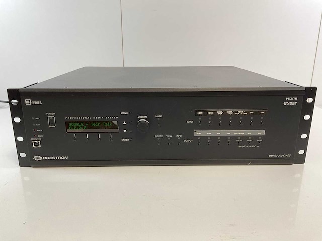 Crestron (dmps3-300-c-aec) 3-series professional presentation media system 300 w/acoustic audio conferencing interface - afbeelding 1 van  7