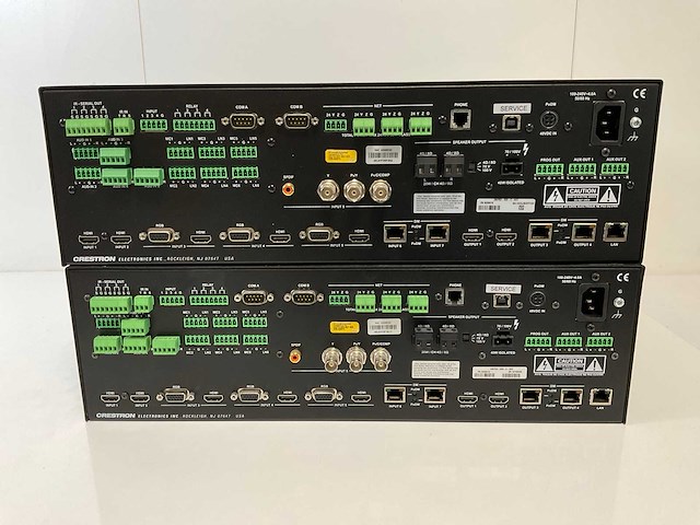 Crestron (dmps3-300-c-aec), 3-series professional presentation media system 300 w/acoustic audio conferencing interfaces (2x) - afbeelding 5 van  7