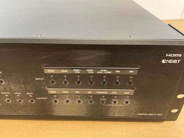 Crestron (dmps3-300-c-aec) professional presentation media system 300 w/audio conferencing interface - afbeelding 8 van  8