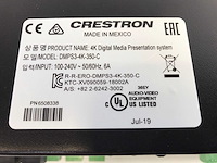 Crestron (dmps3-4k-350-c) 3-series 4k digitalmedia all-in-one presentation system - afbeelding 7 van  7