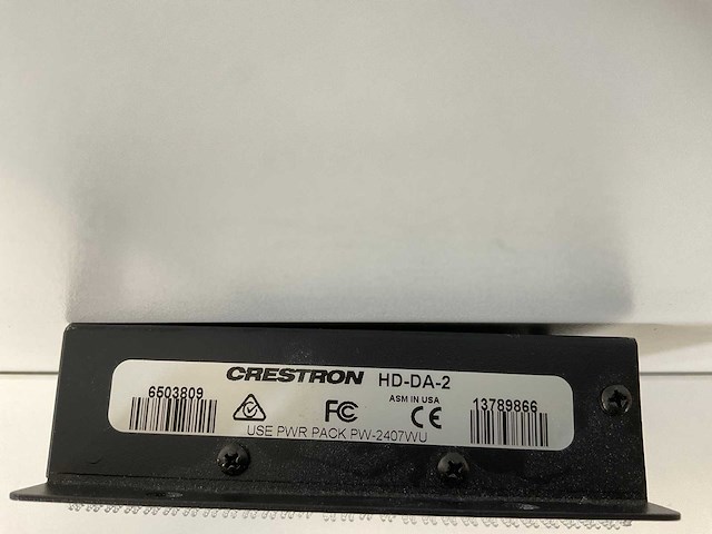 Crestron (hd-da-2), 1 to 2 hdmi distribution amplifier & audio converters (14x) - afbeelding 2 van  10