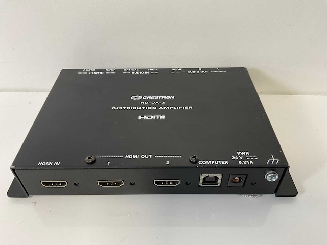 Crestron (hd-da-2), 1 to 2 hdmi distribution amplifier & audio converters (14x) - afbeelding 9 van  10