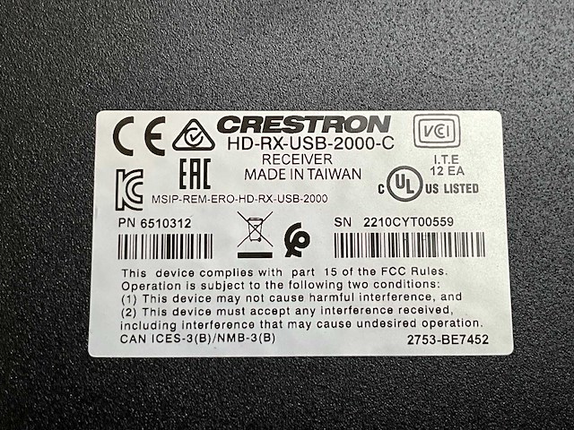 Crestron mercury videoconferentiessysteem - afbeelding 6 van  6