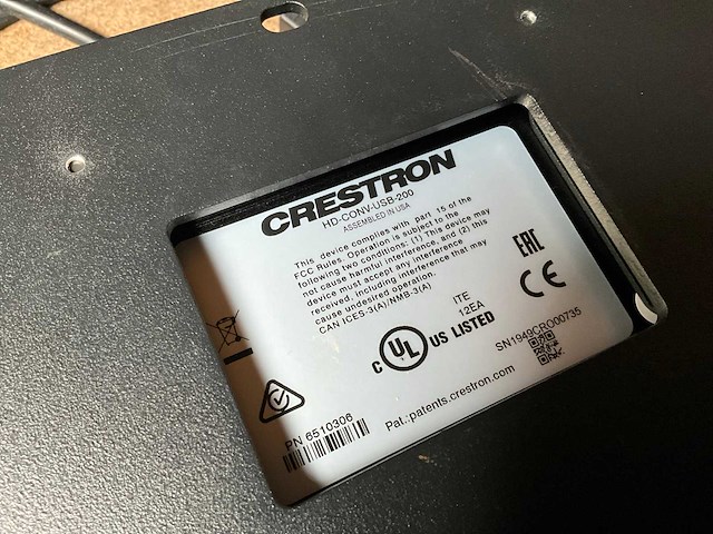 Crestron uc-brkt-100-z-assy beugel - afbeelding 7 van  8