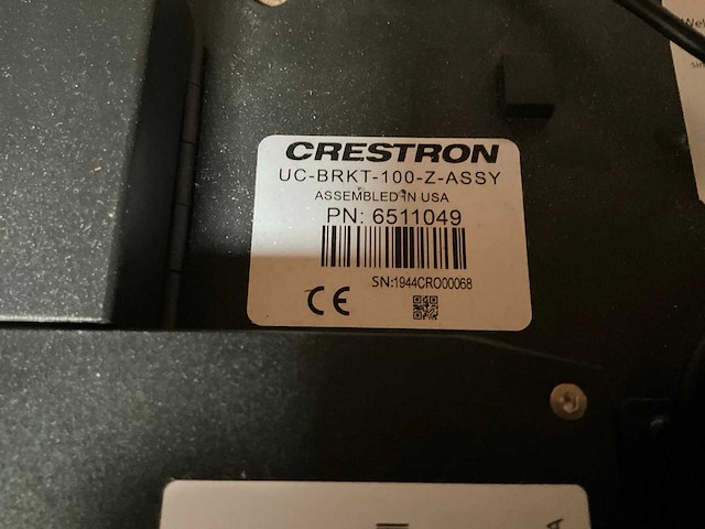 Crestron uc-brkt-100-z-assy beugel - afbeelding 2 van  6