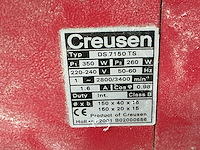 Creuse ds 7150 ts dubbelsteens slijpmachine - afbeelding 6 van  6