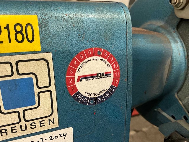 Creusen - ds 1200 t - dubbele bankslijpmachine op statief - afbeelding 5 van  11