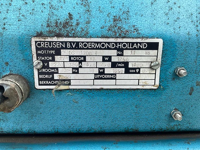 Creusen - ds 1300 t - slijpmachine - afbeelding 4 van  4