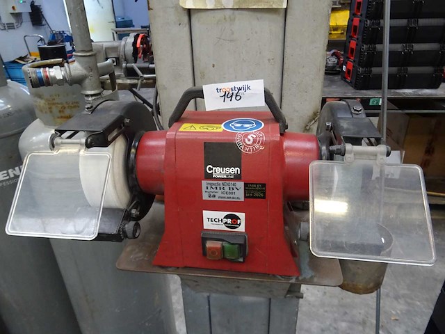 Creusen - ds7150ts - dubbelsteens slijpmachine - afbeelding 1 van  2