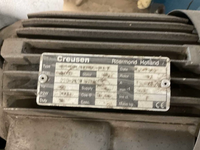 Creusen bankslijpmachine - afbeelding 5 van  5