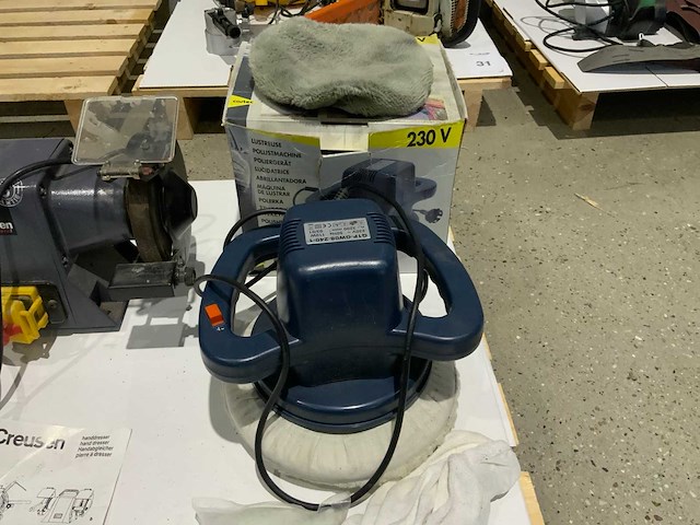 Creusen ds 8150 ts werkbankslijpmachine en polijstmachine - afbeelding 3 van  3
