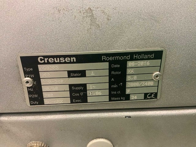 Creusen ds 9200 werkbankslijpmachine - afbeelding 5 van  5