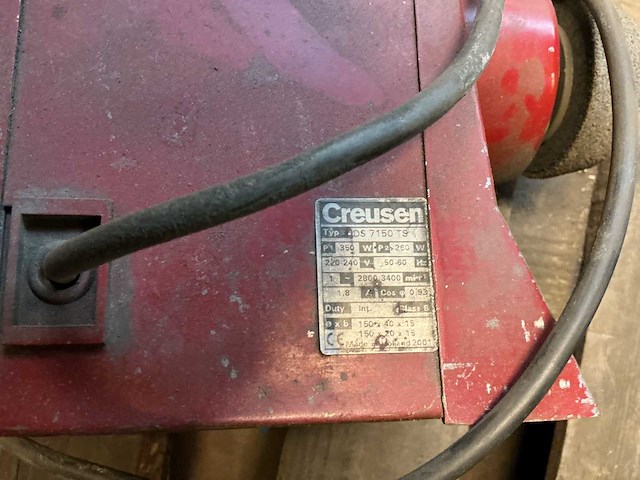 Creusen ds7150 19 slijp- en afbraammachine - afbeelding 3 van  3