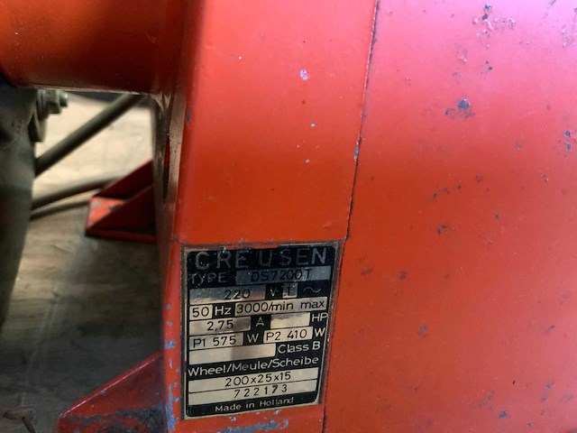 Creusen ds7200t werkbankslijpmachine - afbeelding 5 van  5