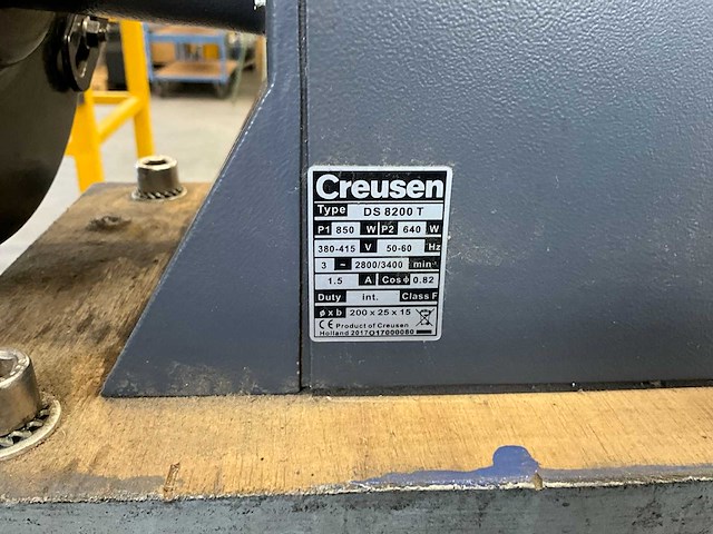 Creusen ds8200 t werkbankslijpmachine - afbeelding 4 van  4