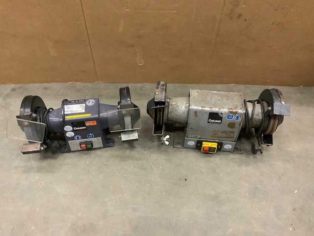 Creusen ds9200 + ds8200t dubbelsteens slijpmachine (2x) - afbeelding 1 van  7