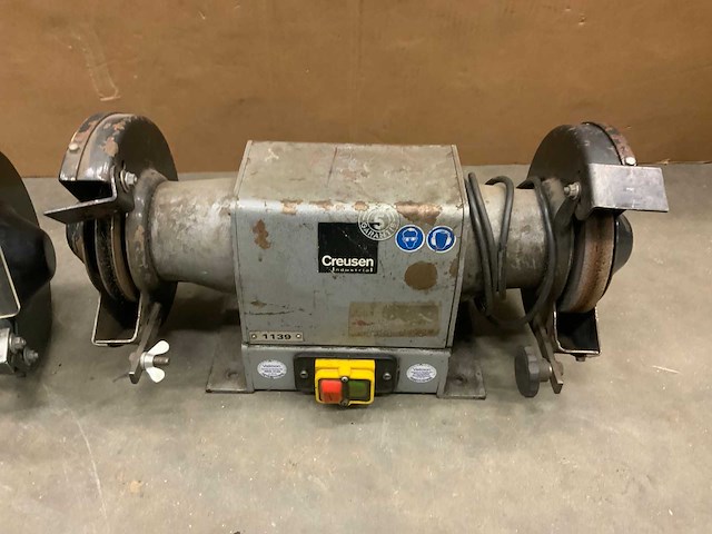 Creusen ds9200 + ds8200t dubbelsteens slijpmachine (2x) - afbeelding 2 van  7