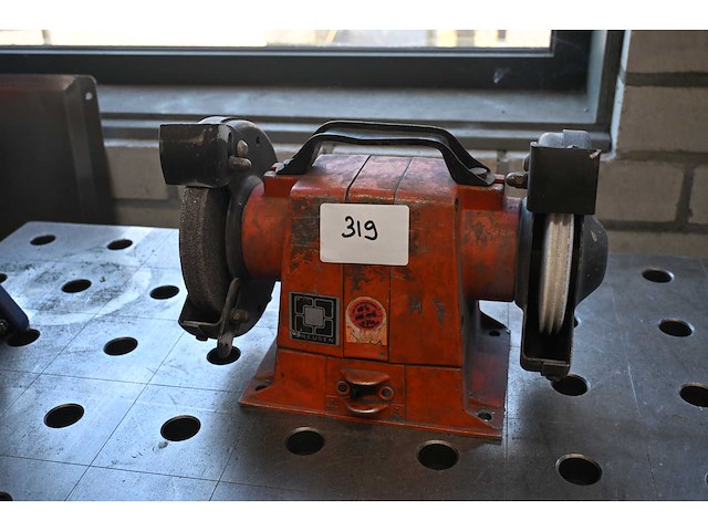 Creusen dubbelsteens slijpmachine - afbeelding 1 van  3