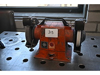 Creusen dubbelsteens slijpmachine - afbeelding 1 van  3