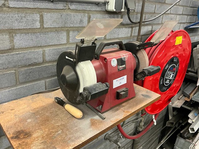 Creusen dubbelsteens slijpmachine - afbeelding 3 van  3