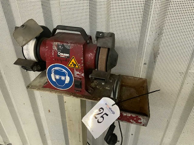 Creusen powerline werkbankslijpmachine - afbeelding 2 van  2