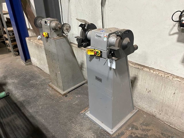 Creusen slijp / polijst machine (2x) - afbeelding 1 van  6