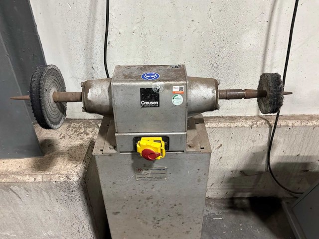 Creusen slijp / polijst machine (2x) - afbeelding 3 van  6
